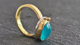 Amazonite 14k Gold Ring